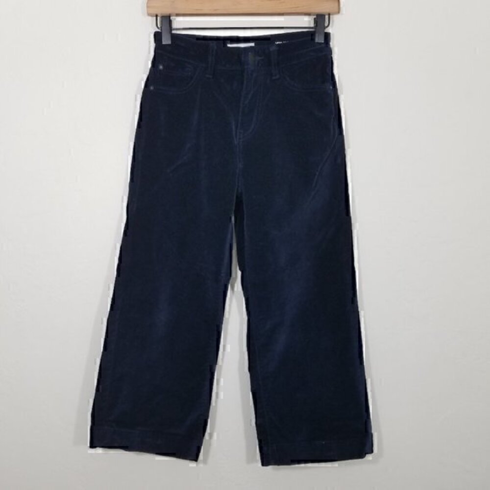 Warp+Weft Incheon Wide Leg Capri Stretch Pants Size 24